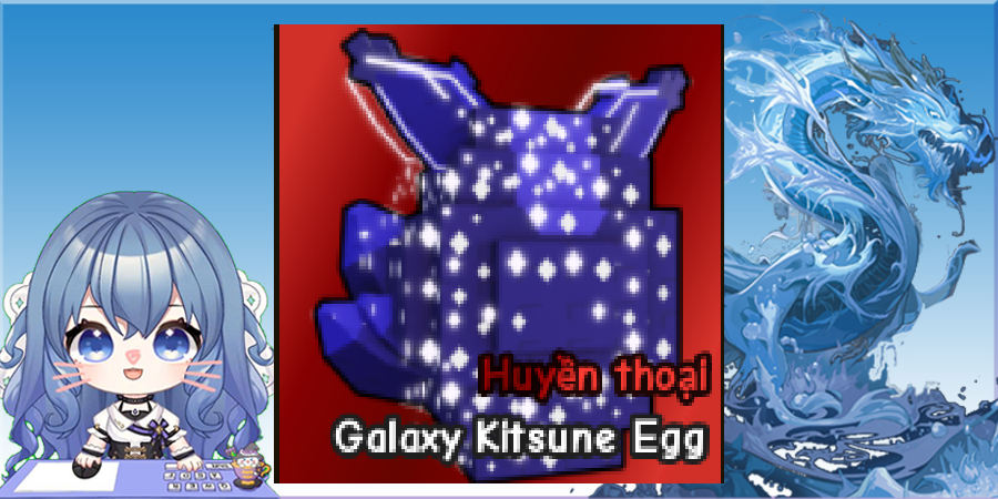 Galaxy Kitsune Egg