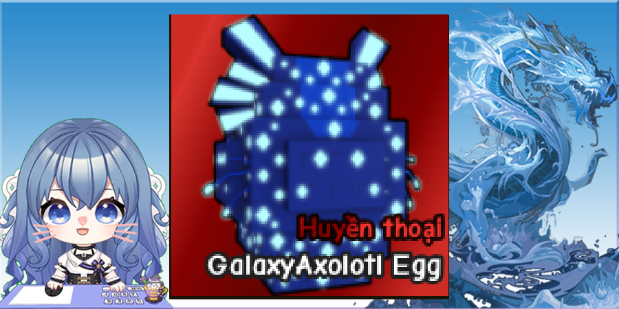 Galaxy Axolotl Egg