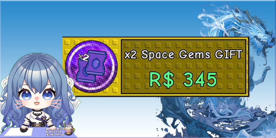 Gamepass x2 Space Gems