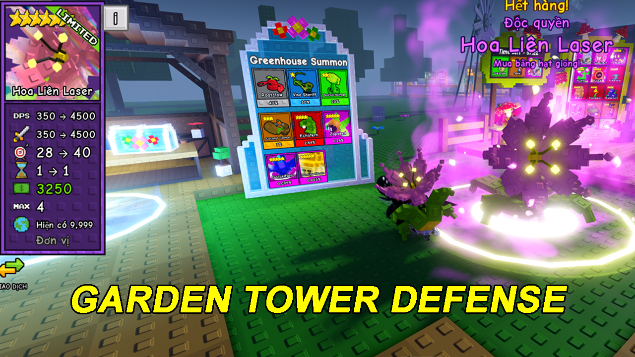 Garden Tower Defense