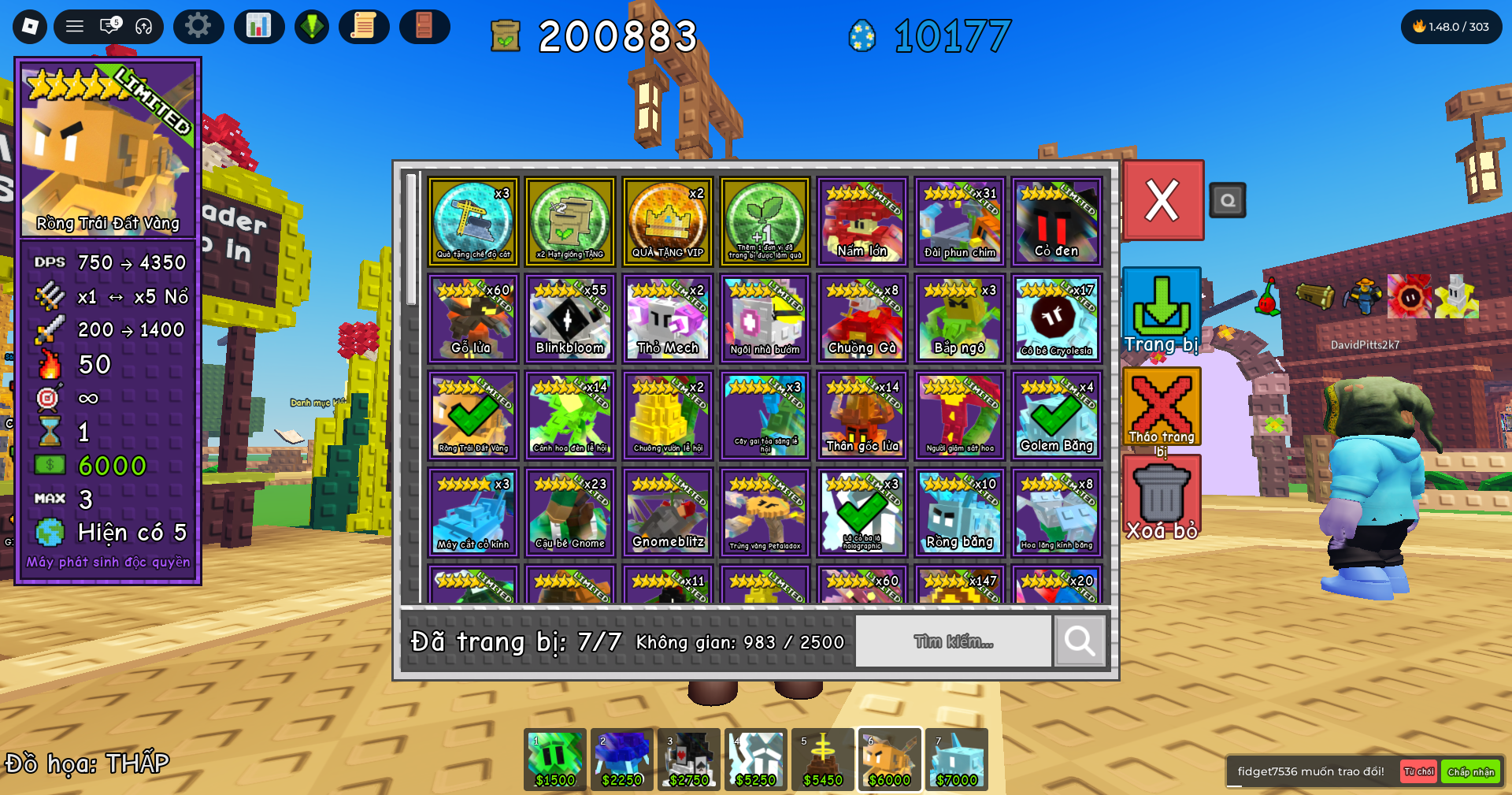 Thu Unit Garden Tower Defense